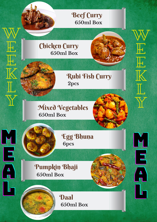 Weekly Meal A
